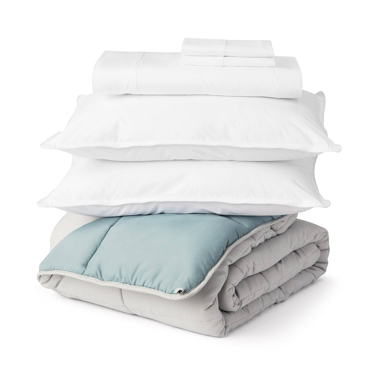 Purple Twin Reversible Bed in A Bag Complete Bedding Set T167162
