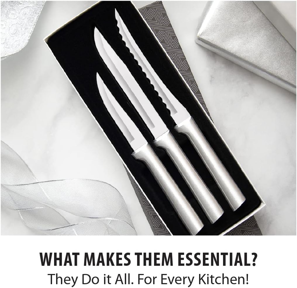 3 Piece Stainless Steel Knife Set S68187