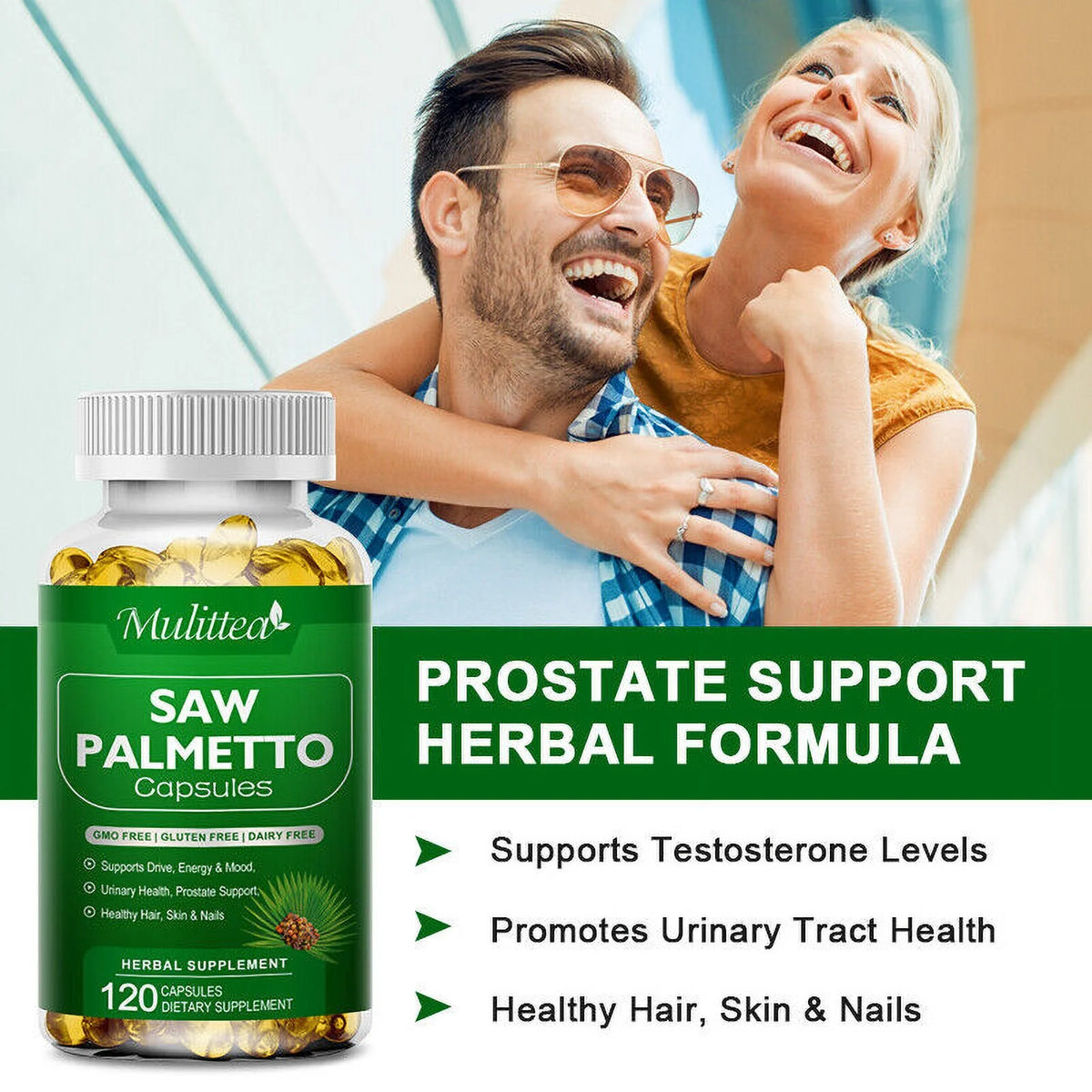 Saw Palmetto Capsules 500mg 120 Capsules Z836811