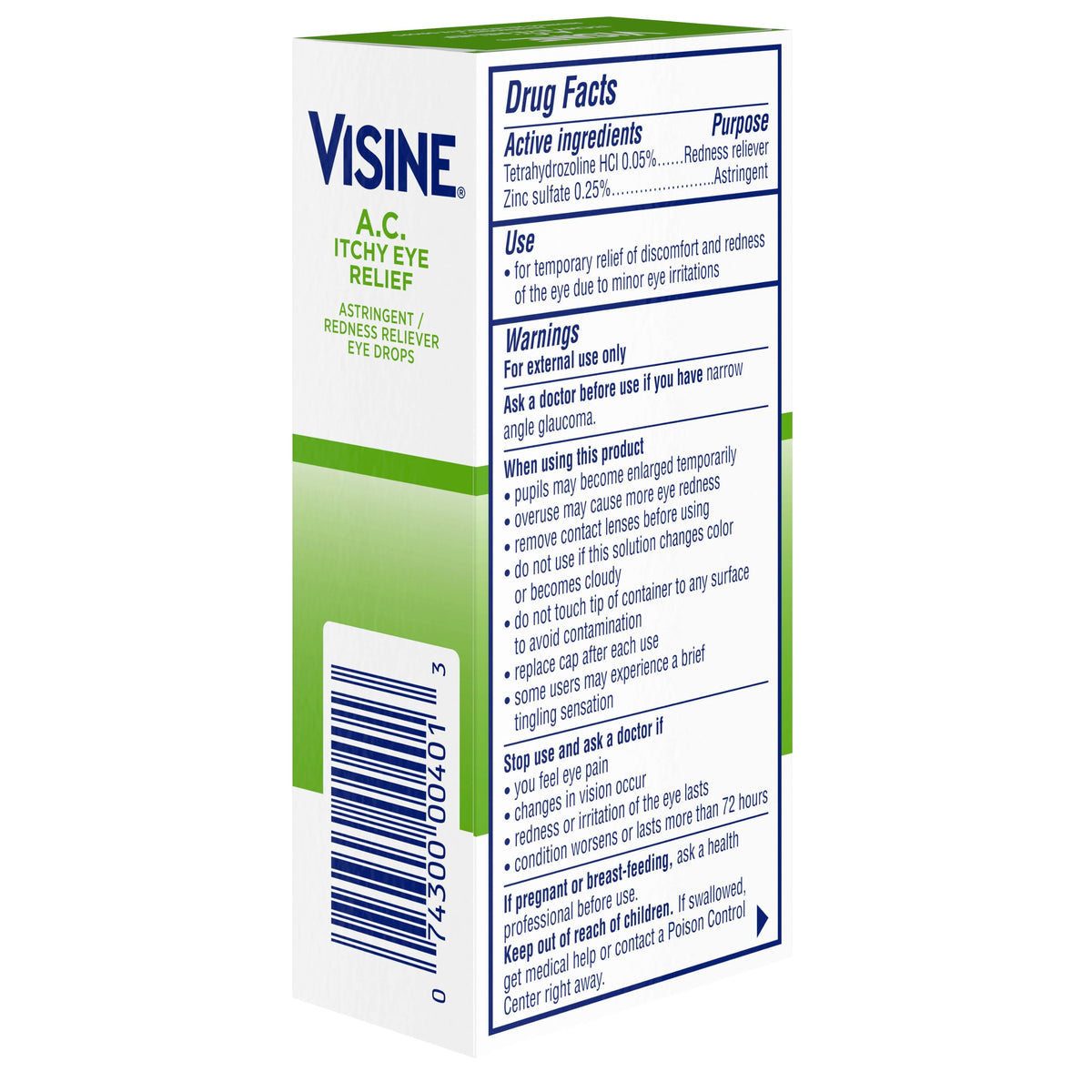 0.5 fl oz Itchy Eye Relief C303