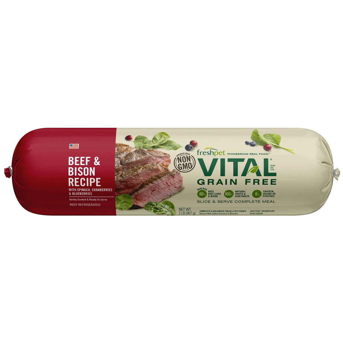 Grain-Free Beef & Bison Fresh Dog Food H585690