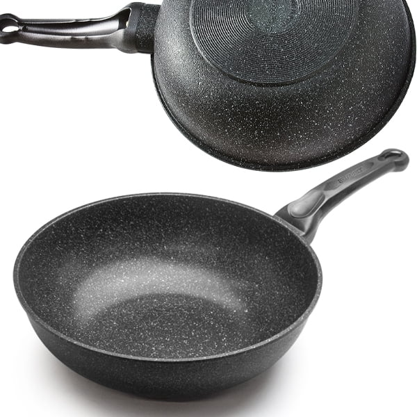 10 inch Cast Aluminum Non-Stick Wok Pan V2470