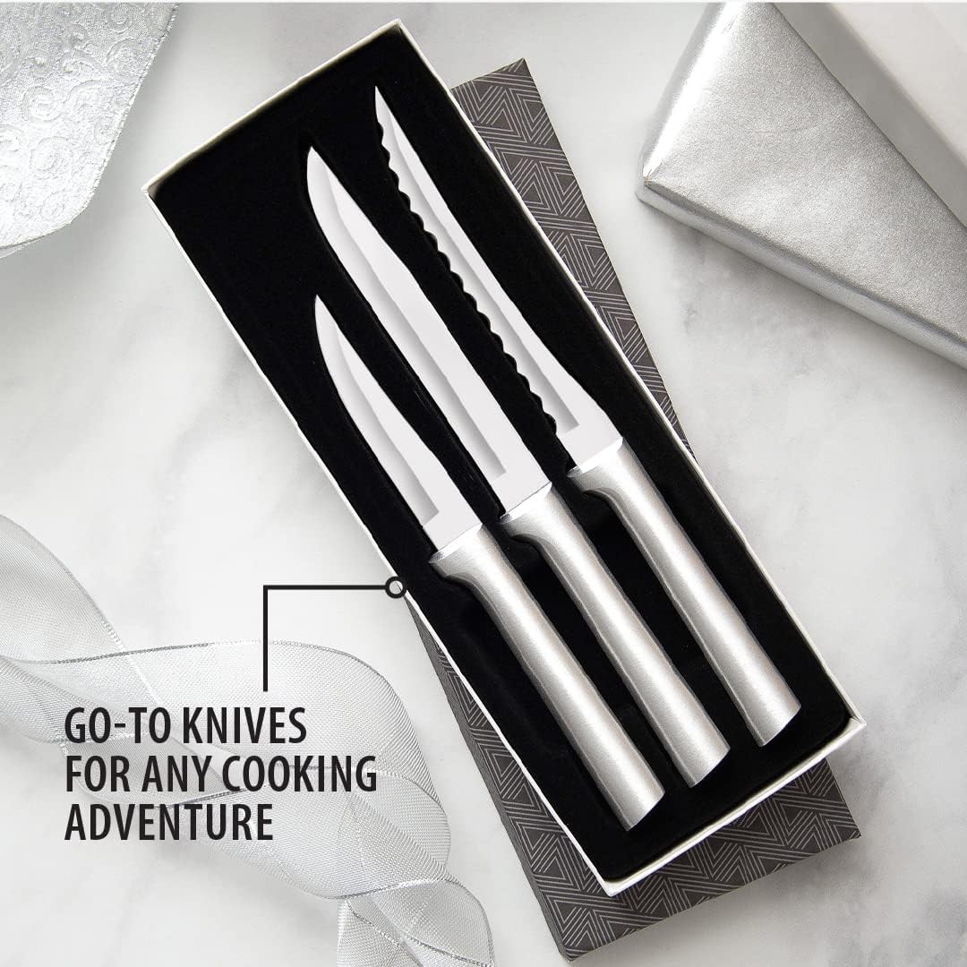 3 Piece Stainless Steel Knife Set S68187