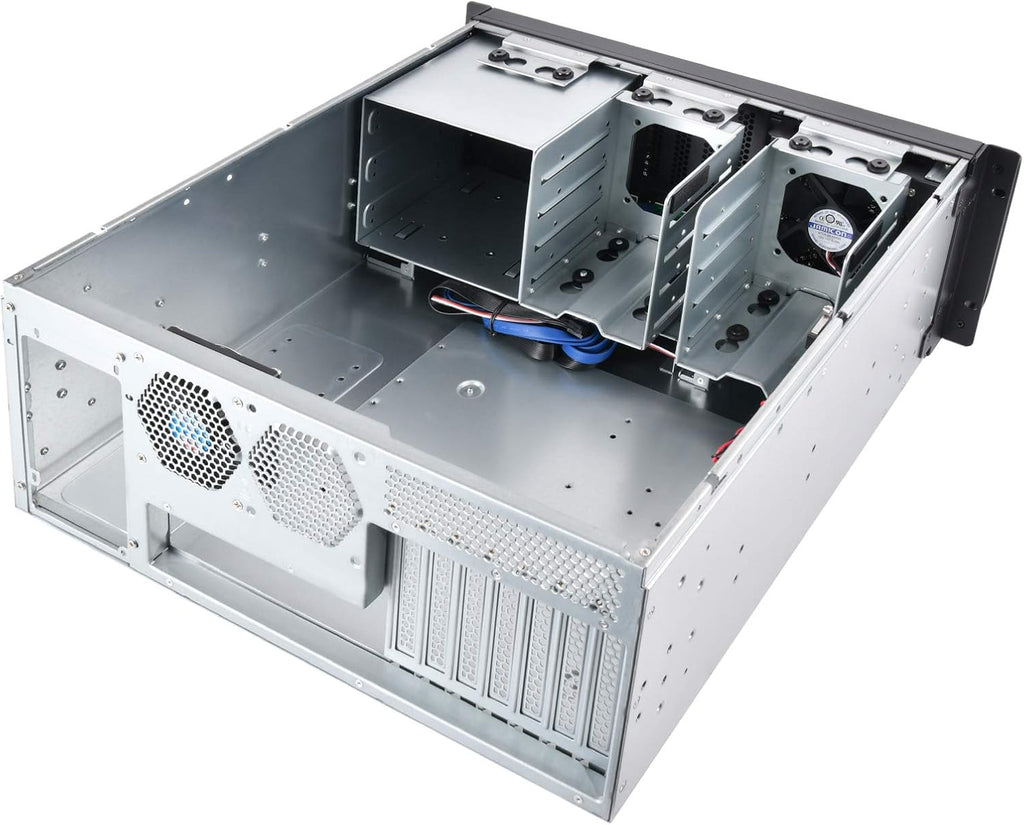 4U Rackmount Server Chassis with 3 X 5.25 Front Bays Y2052
