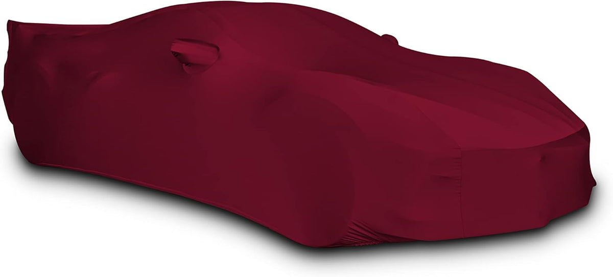 Black Stretch Satin Indoor Car Cover G8091