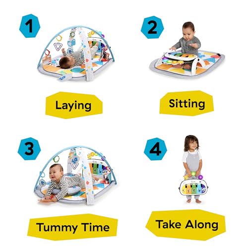 4-in-1 Tummy Time Activity Mat B66957