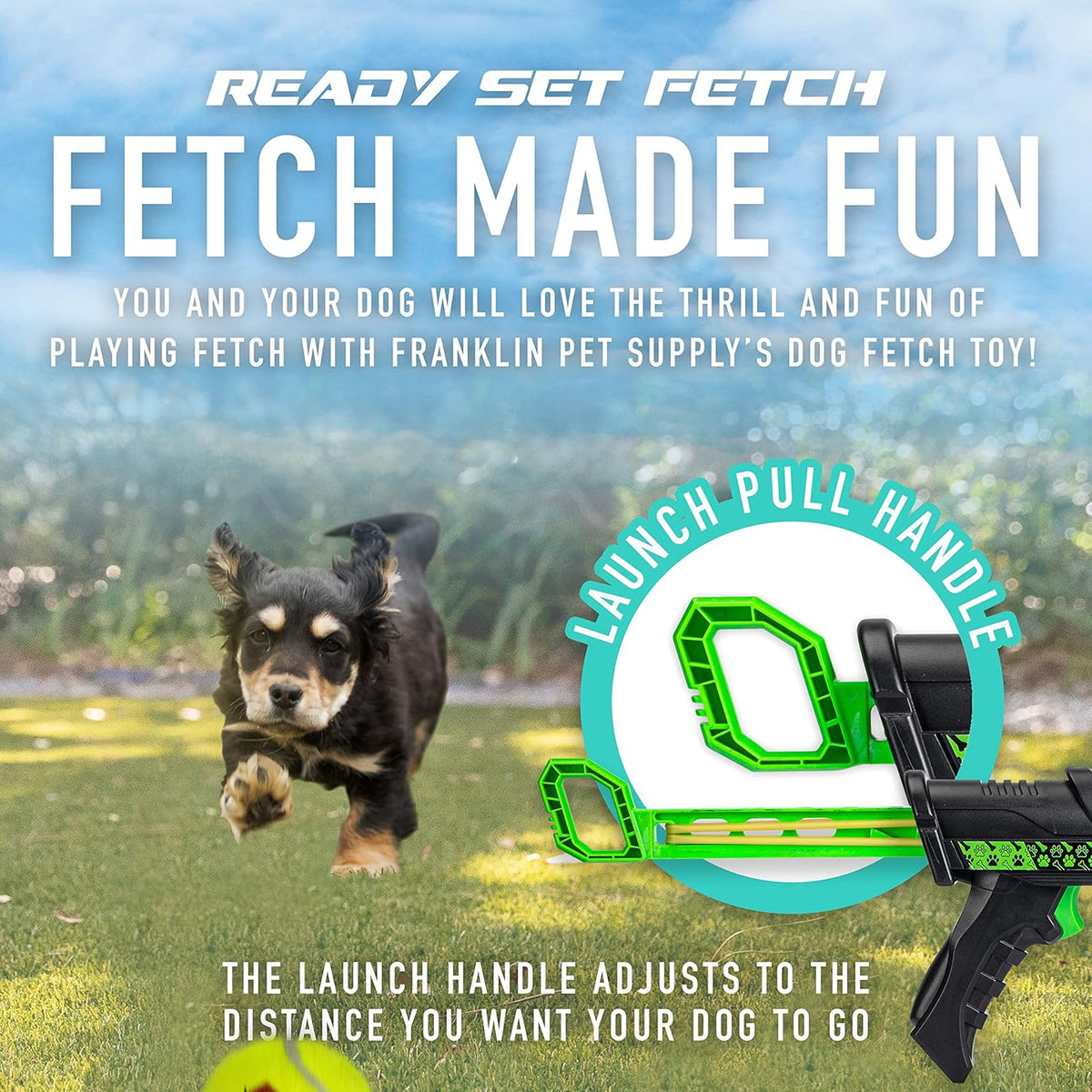 Mini Tennis Ball Launcher for Dogs V4336