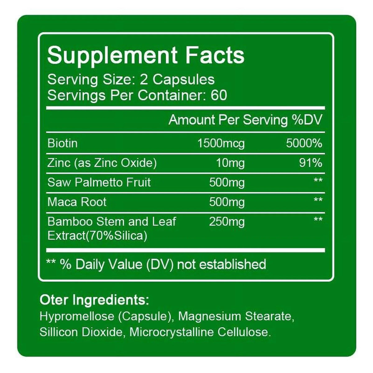 Saw Palmetto Capsules 500mg 120 Capsules Z836811