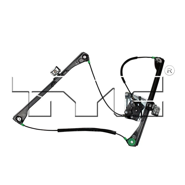 Manual Front Driver Side Window Regulator E670790