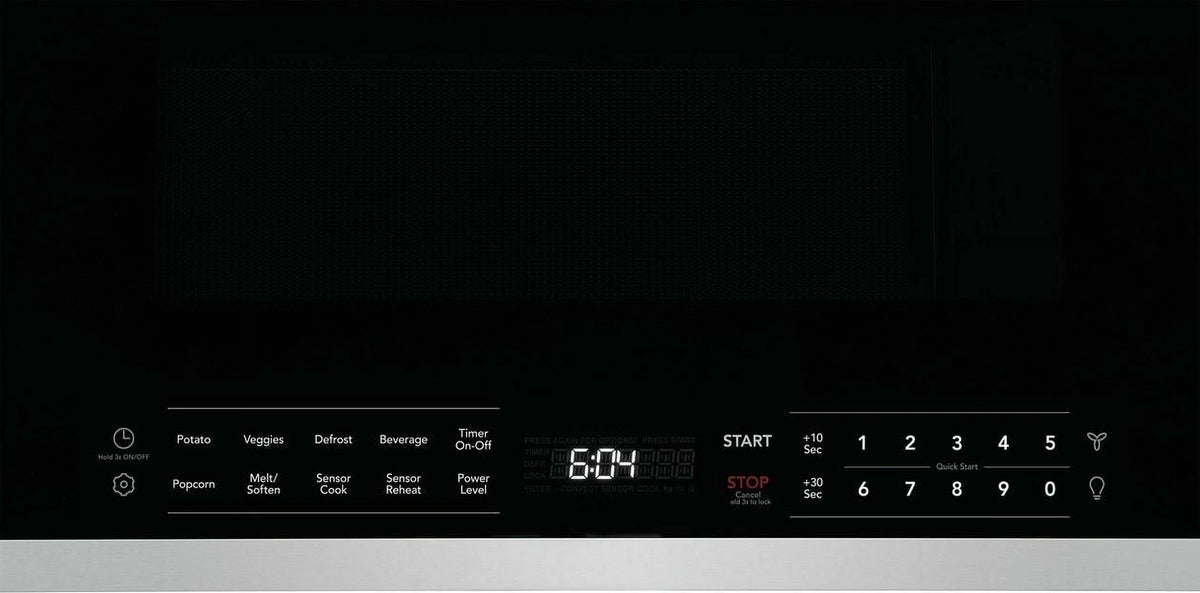 Over the Range Microwave Black Stainless Steel S78627