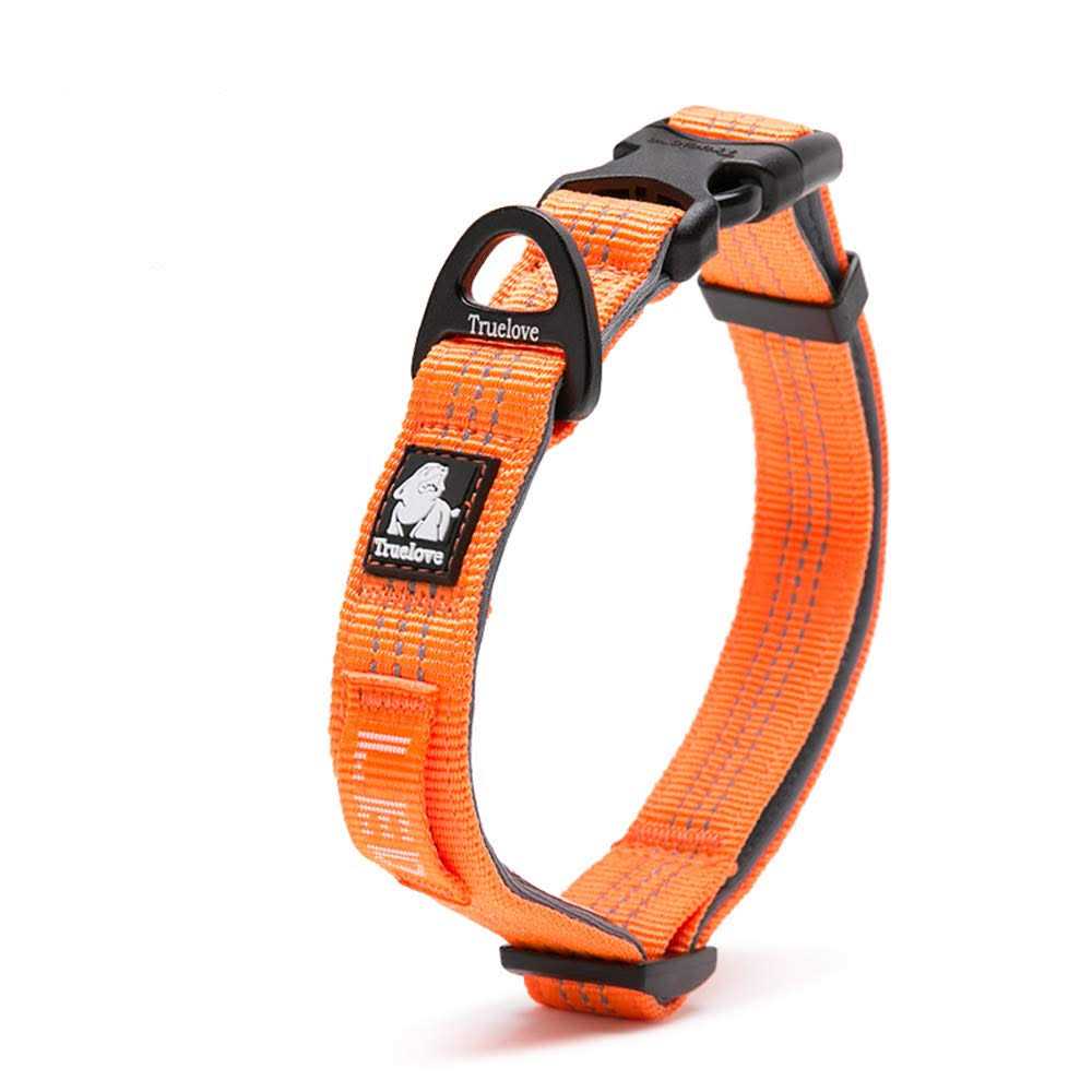3M Reflective Dog Collar with Aluminum Leash Attachment F85097