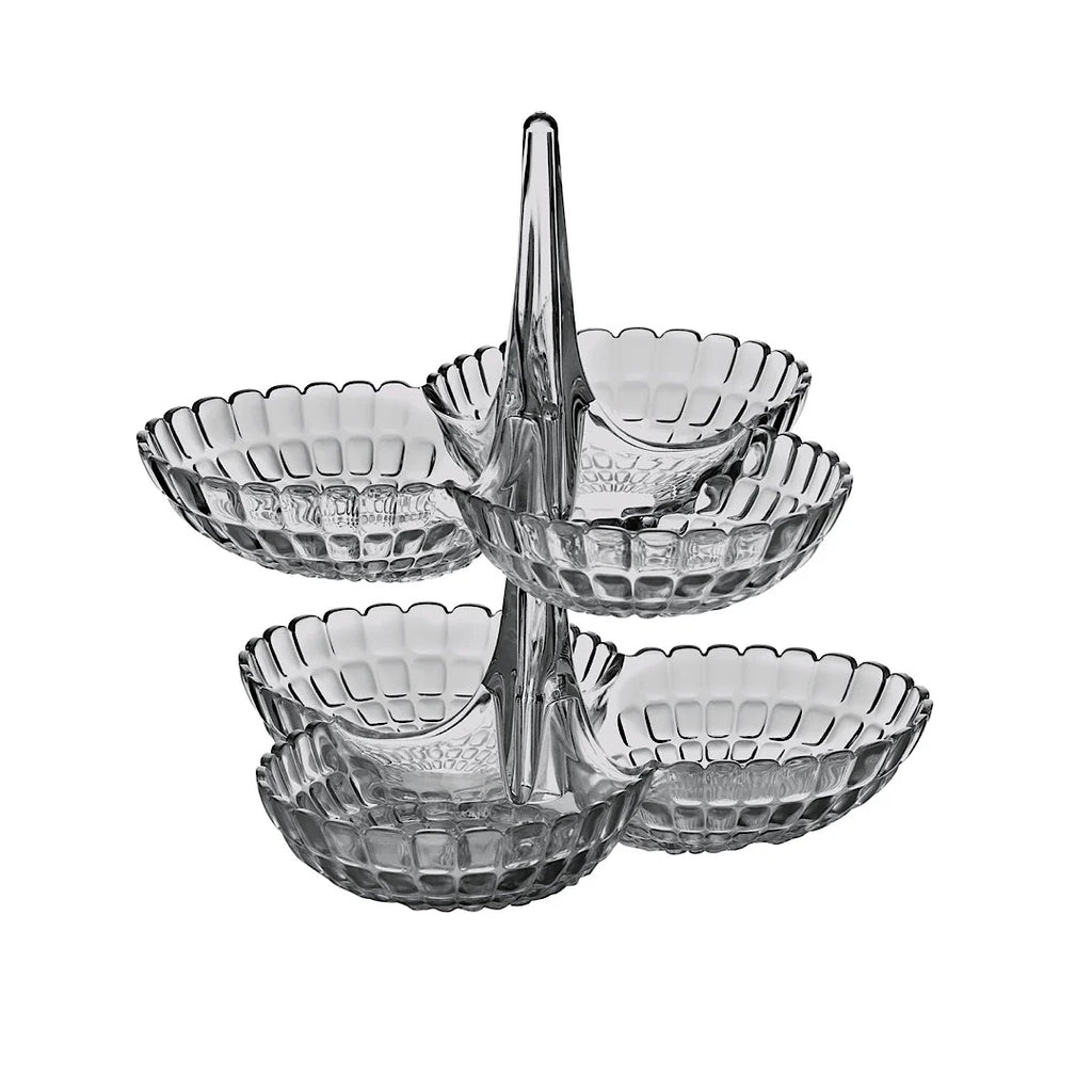 Clear Hors d鈥檕euvres Dish Set of 2 F385421