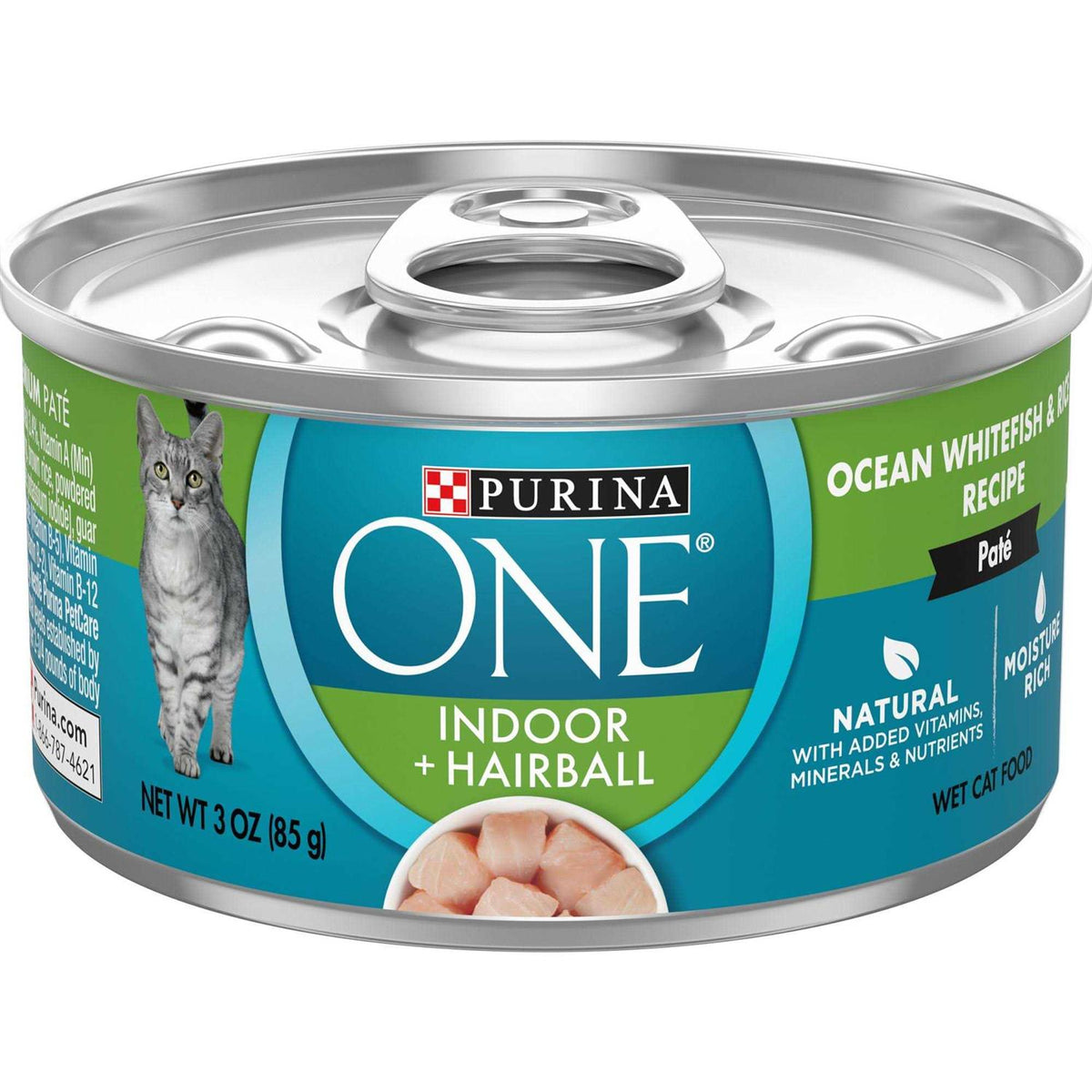 Indoor Advantage Natural Cat Food Ocean Whitefish & Rice V47513