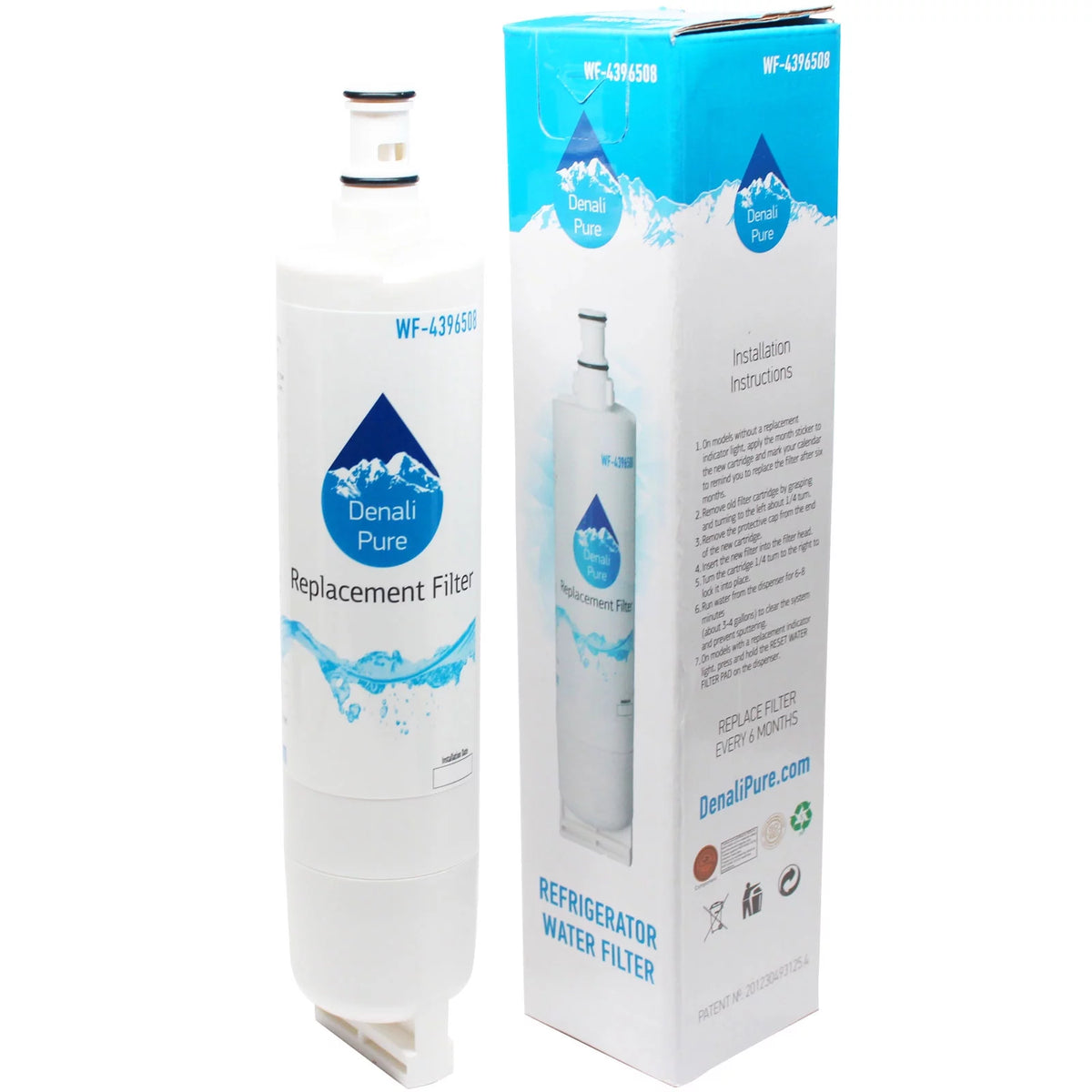 4-Pack Refrigerator Water Filter Cartridge V18339
