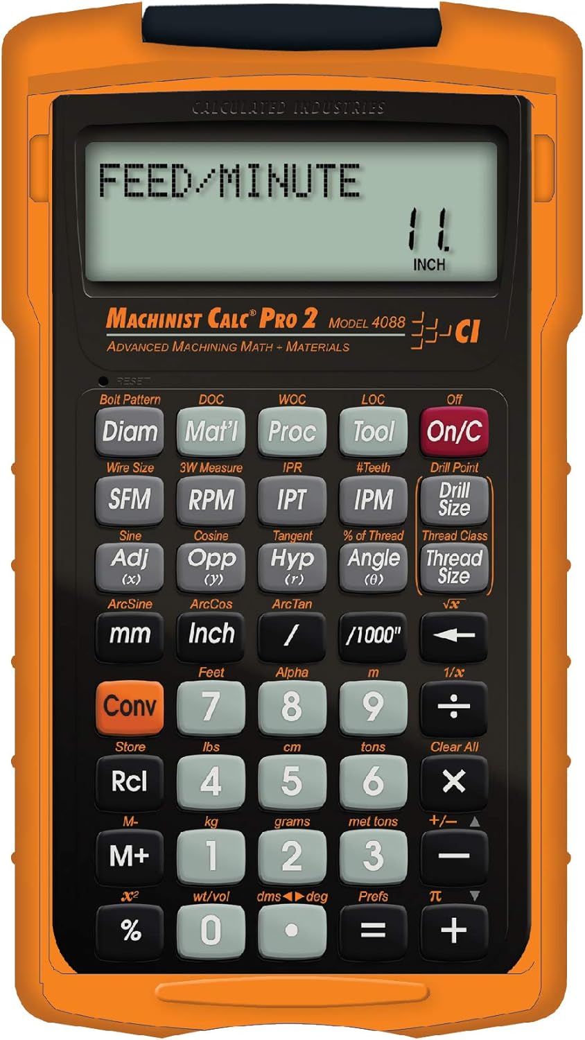Advanced Machining Calculator G6807