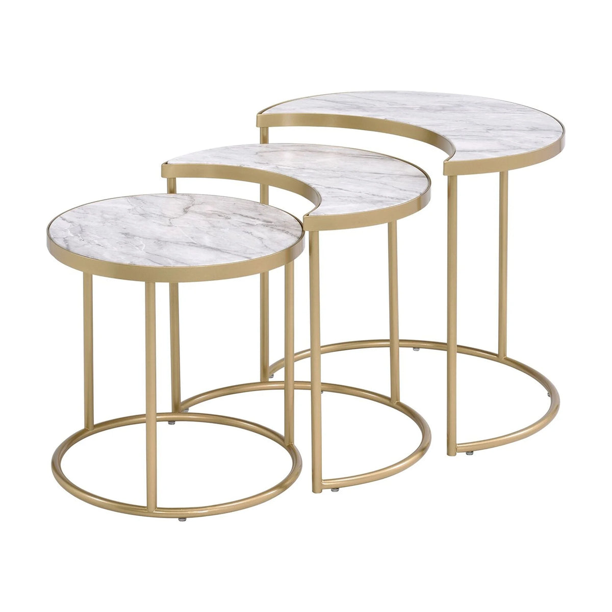 3 Pcs Nesting Tables D3464