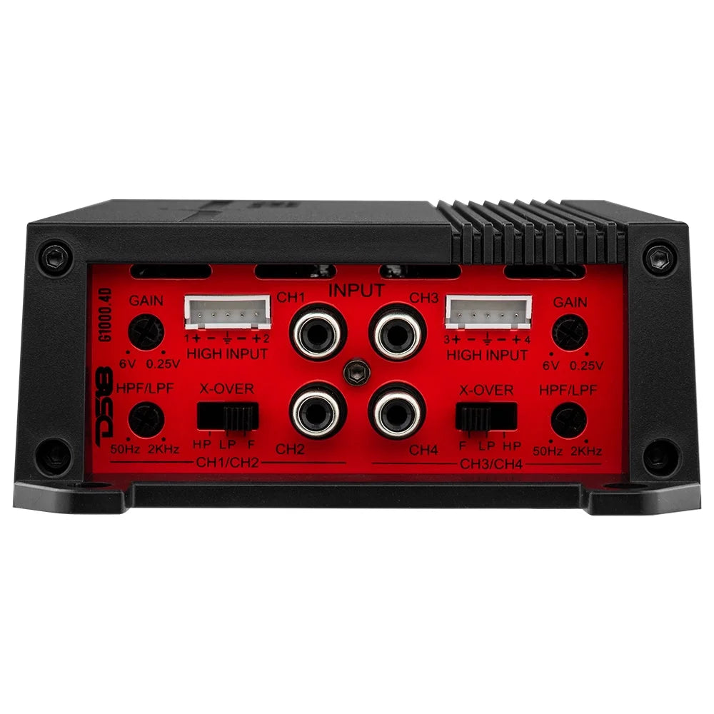 1000 Watts Max 4-Channel Class-D Car Audio Amplifier N826