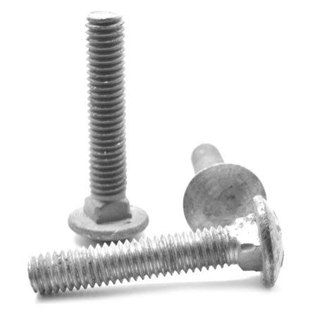3/8 inch-16 x 5 inch Coarse Thread Carriage Bolt Hot Dip Galvanized Pk 50 Q931543