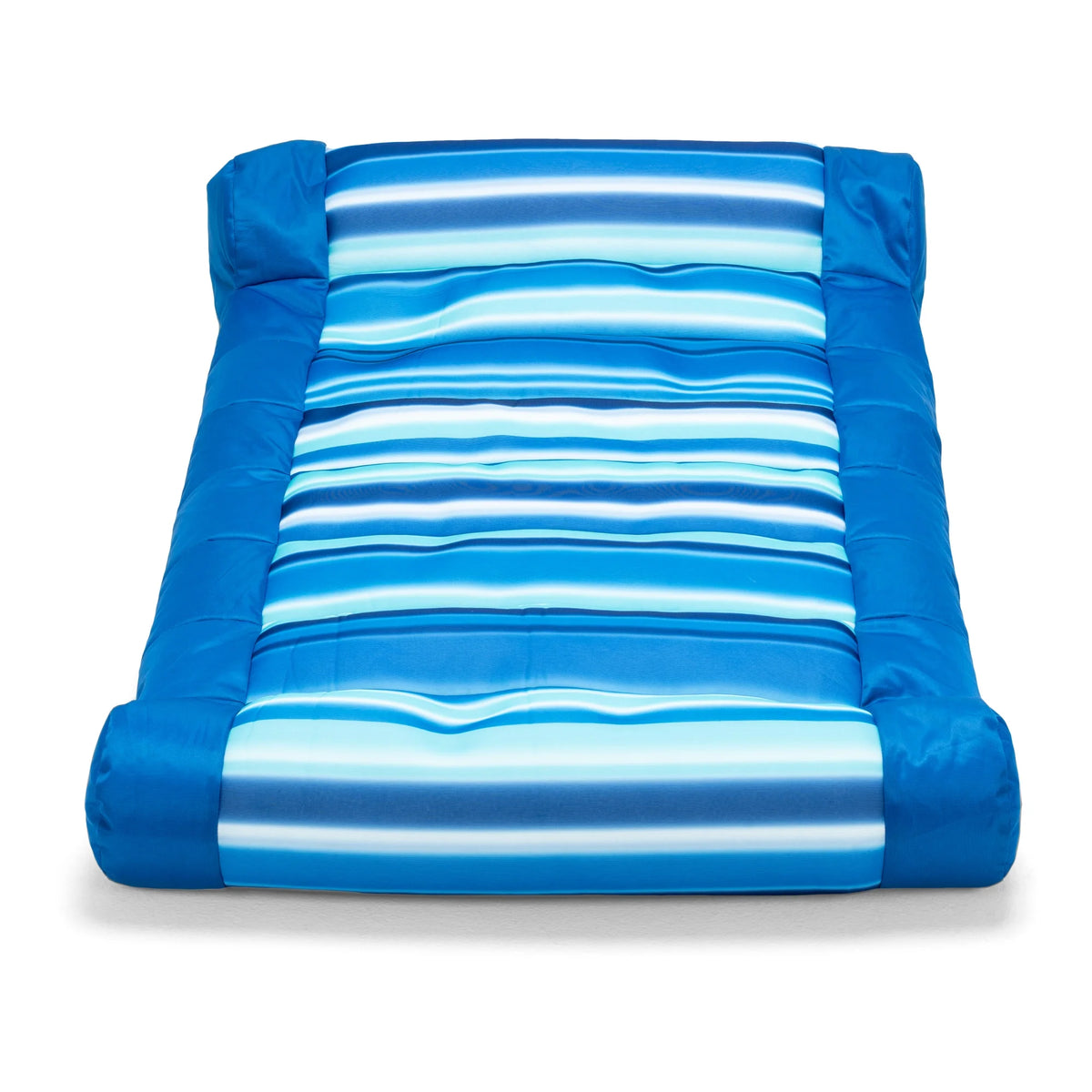 Blurred Blue Mesh Pool Lounger with Headrest U68905