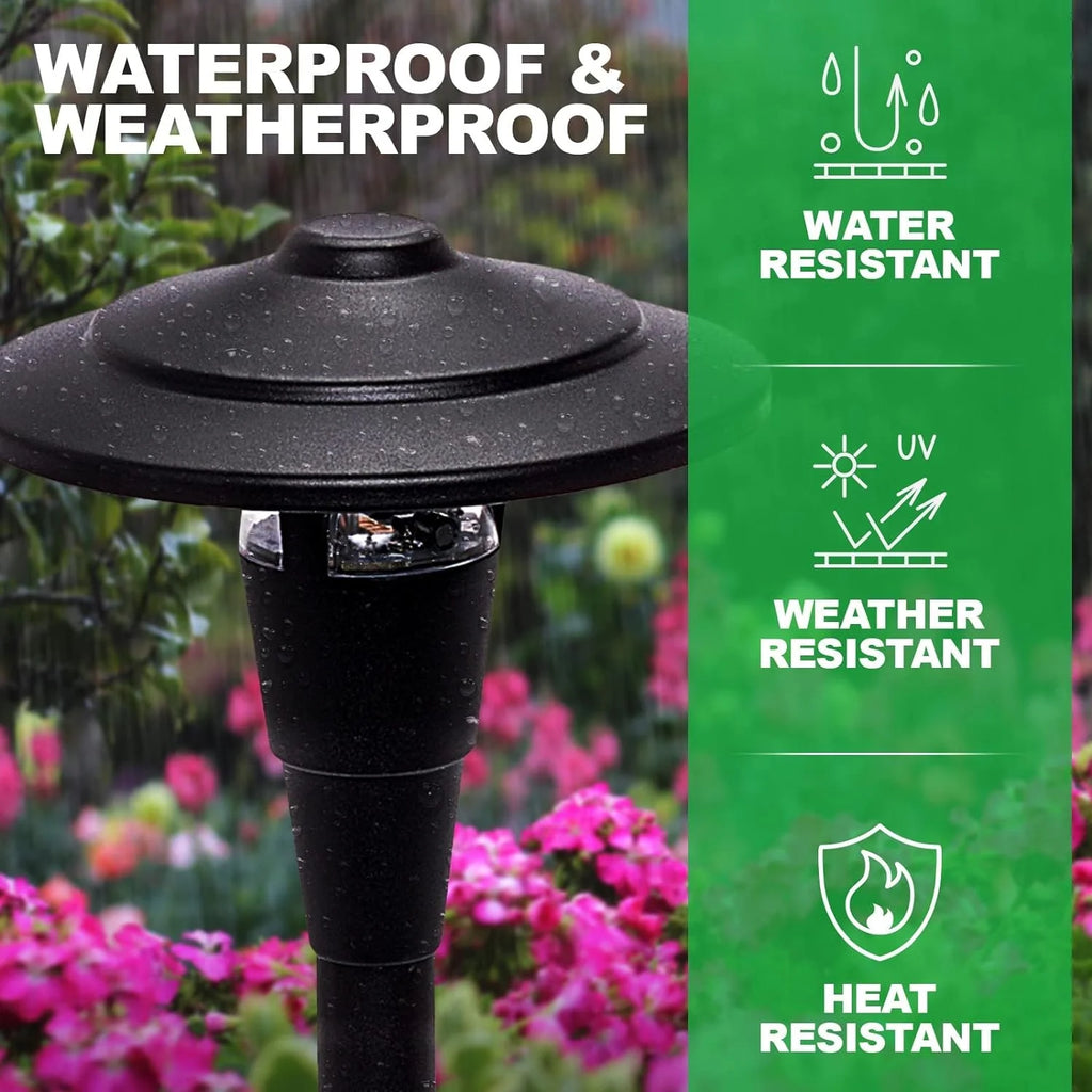 Low Voltage Wired Landscape Pathway Yard Stake Light S314657