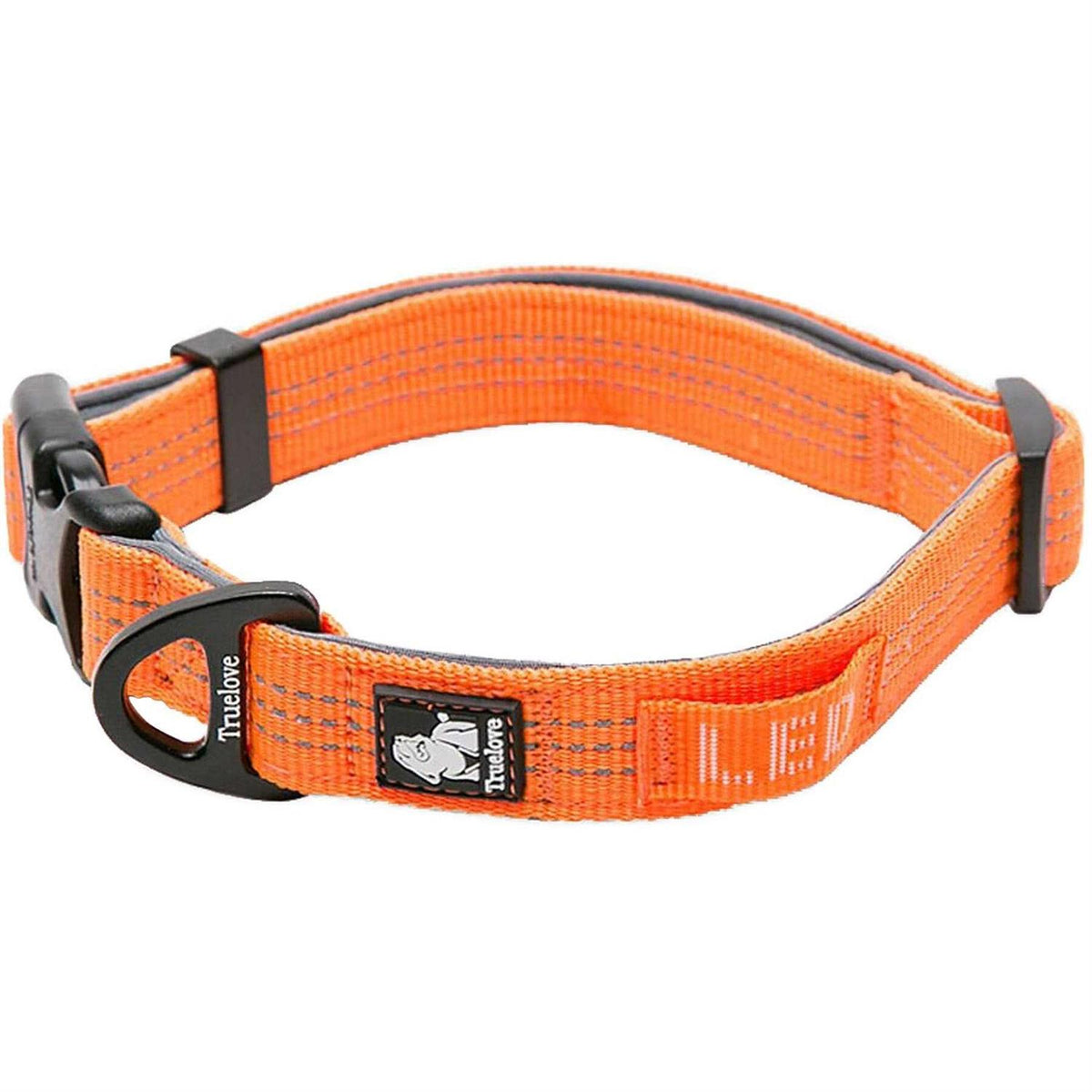 3M Reflective Dog Collar with Aluminum Leash Attachment F85097