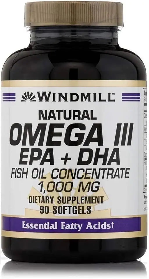 Omega-3 EPA DHA 1,000 mg Softgels 90 Softgels 4 Bottles L153177