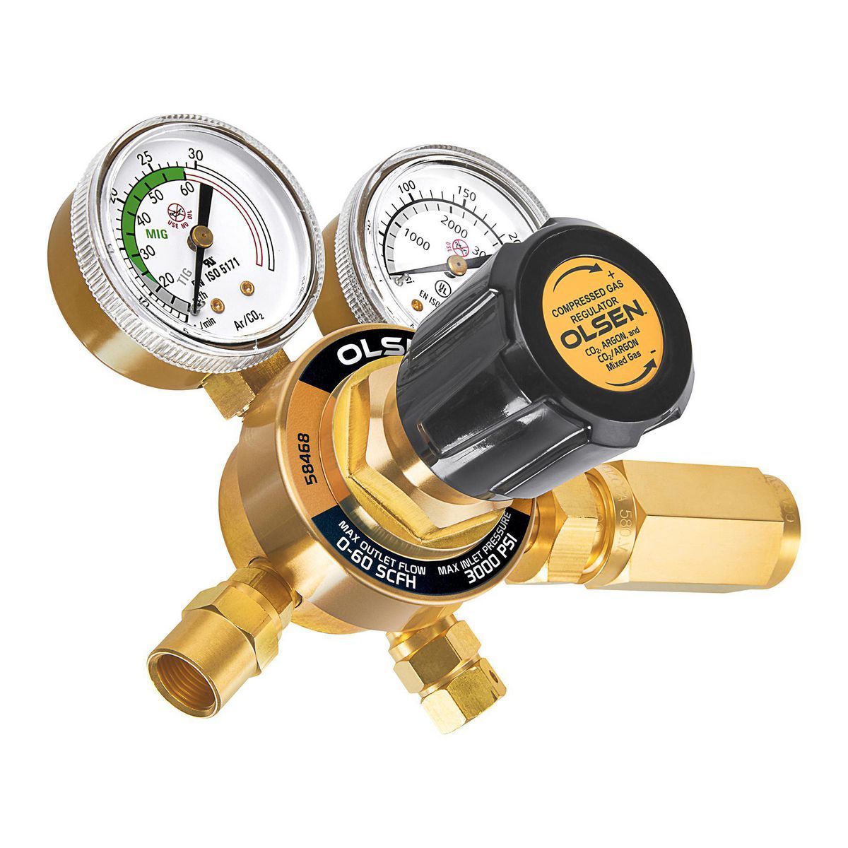 CO2/Argon Flow Gauge Regulator V31843