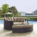 Espresso Mocha Outdoor Patio Daybed E2404
