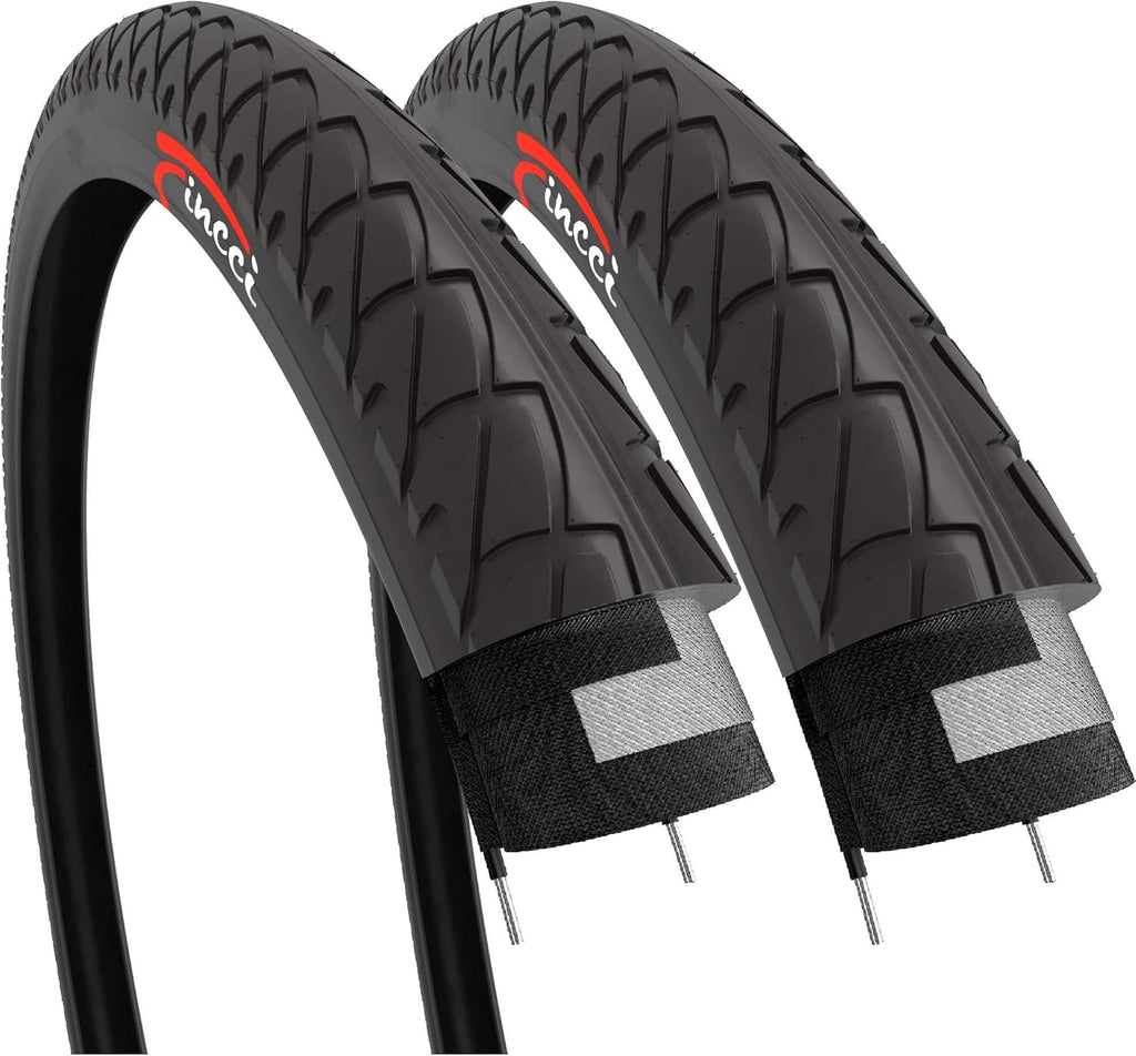 Pair 26 x 2.125 Inch Slick Foldable Tires A963
