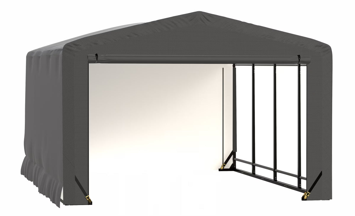 12x18x8 Gray Garage Z51969