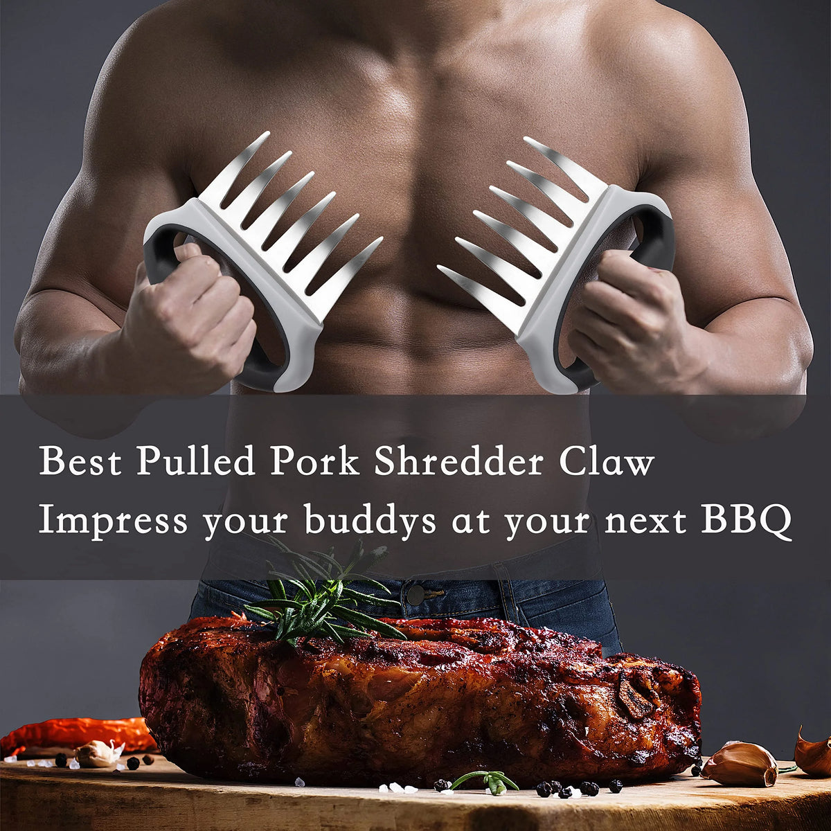 Meat Shredder Claws Heat Resistant Stainless Steel B619