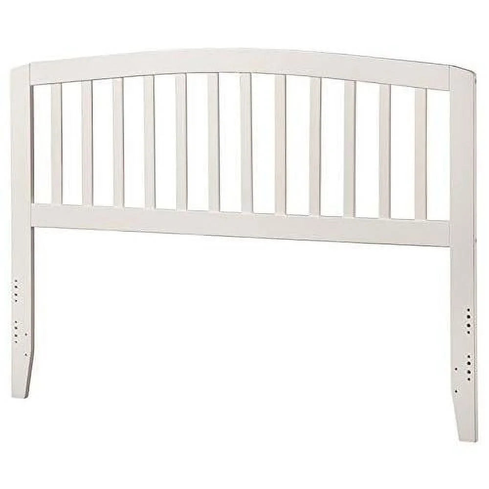 White Spindle Headboard Q719189